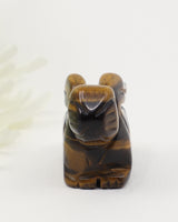 Tiger Eye Rabbit Crystal Carving – Abundance, Luck & Protection