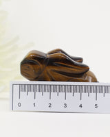 Tiger Eye Rabbit Crystal Carving – Abundance, Luck & Protection