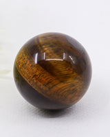 Tiger Eye Gold Sphere – Stone of Courage, Prosperity & Divine Protection | 195g