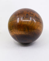 Tiger Eye Gold Sphere – Guardian of Inner Strength & the Golden Path | 210g