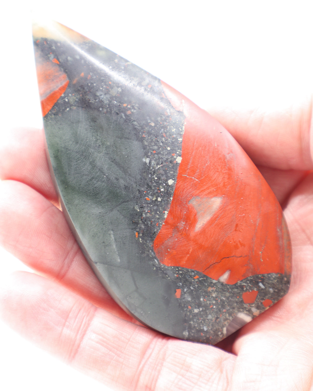 Crimson Guardian African Bloodstone Freeform
