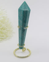 Amazonite Crystal Wand 180g – The Truth Keeper | Calm, Courage & Communication