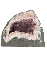 Large 8.3kg natural Amethyst Cave with deep crystal-lined geode cavity and sparkling purple Amethyst points, ideal for crystal collectors and spiritual spaces.