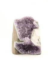 Amethyst Cluster with Calcite | 2.285kg | Peace & Spiritual Transformation
