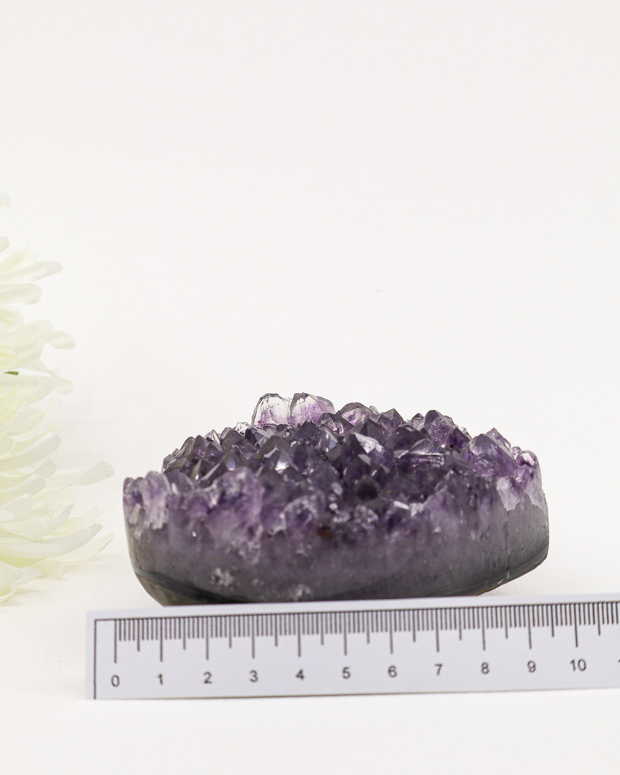 Amethyst Crystal Heart on Stand | Love, Harmony & Spiritual Healing