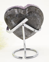 Amethyst Crystal Heart | Divine Love, Inner Peace & Spiritual Wisdom