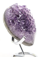 Amethyst Crystal Heart | Peace, Harmony & Emotional Healing