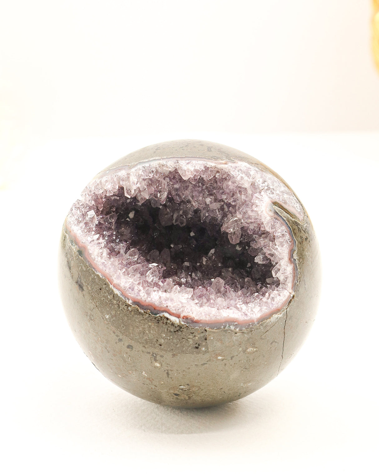 Amethyst Cluster Sphere | 614g | 7.5cm | Spiritual Growth & Calm