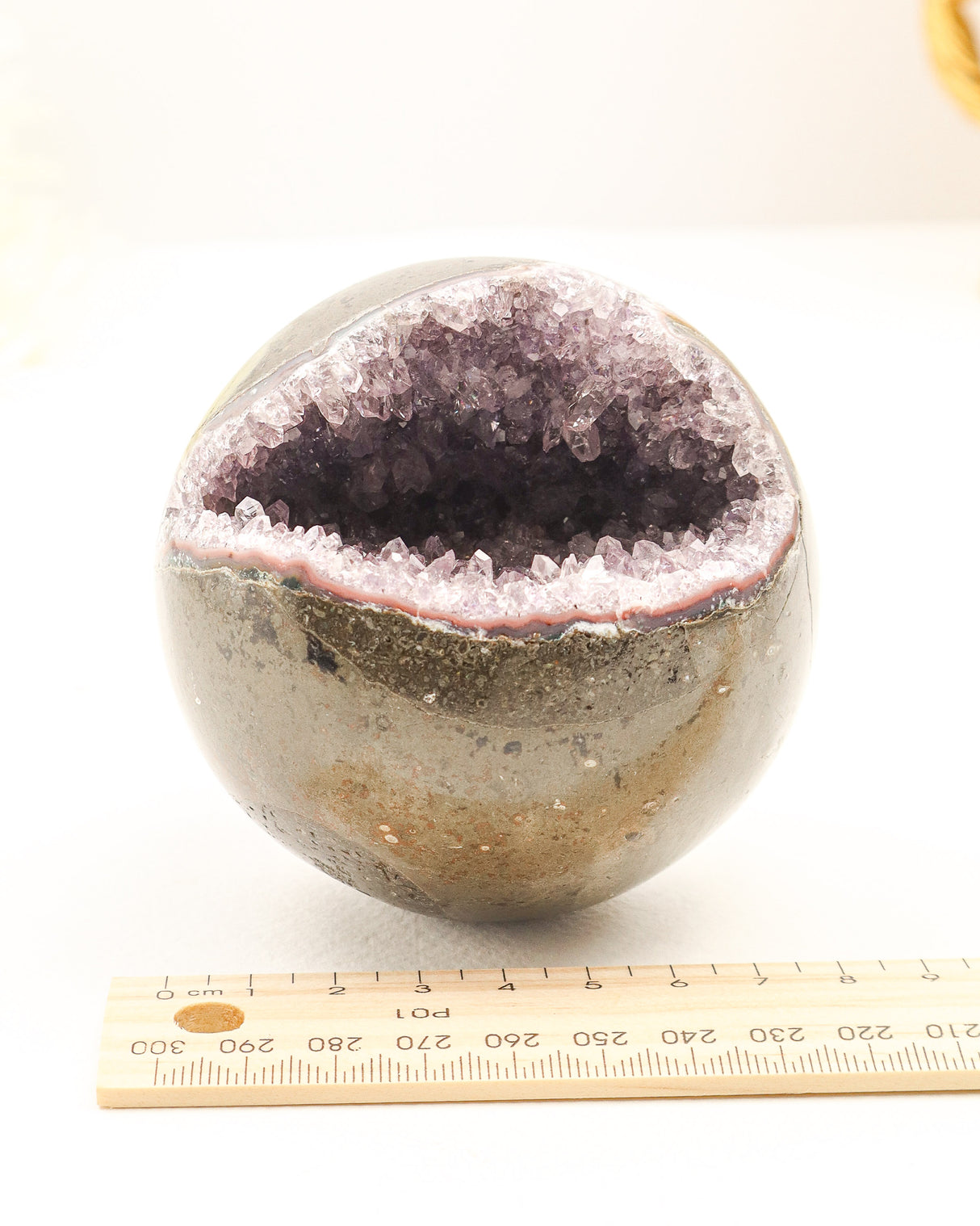 Amethyst Cluster Sphere | 614g | 7.5cm | Spiritual Growth & Calm