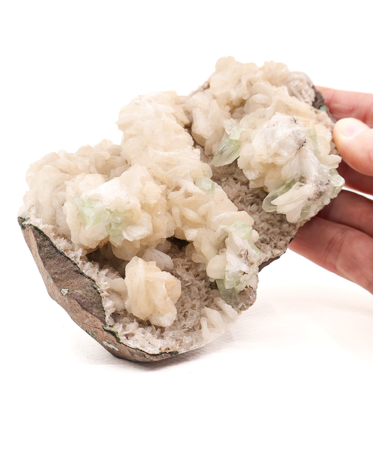 Celestial Garden – Apophyllite & Stilbite Crystal Specimen – 771g