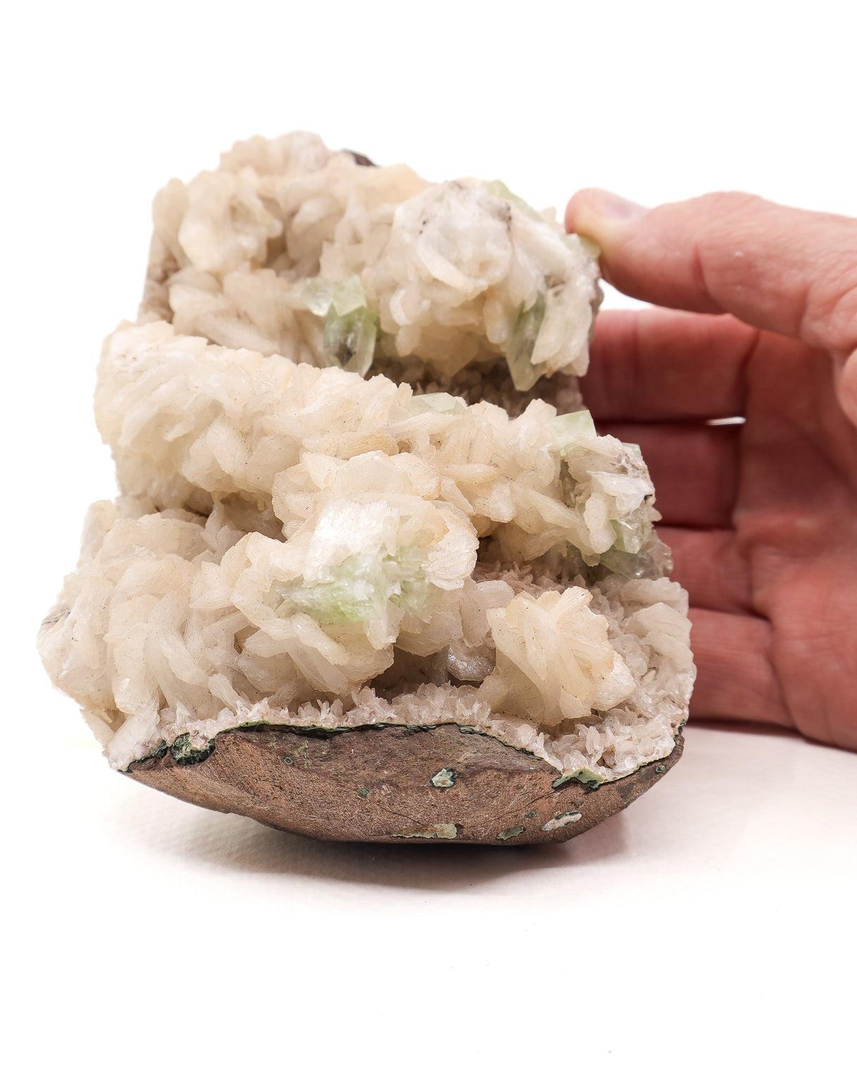 Celestial Garden – Apophyllite & Stilbite Crystal Specimen – 771g
