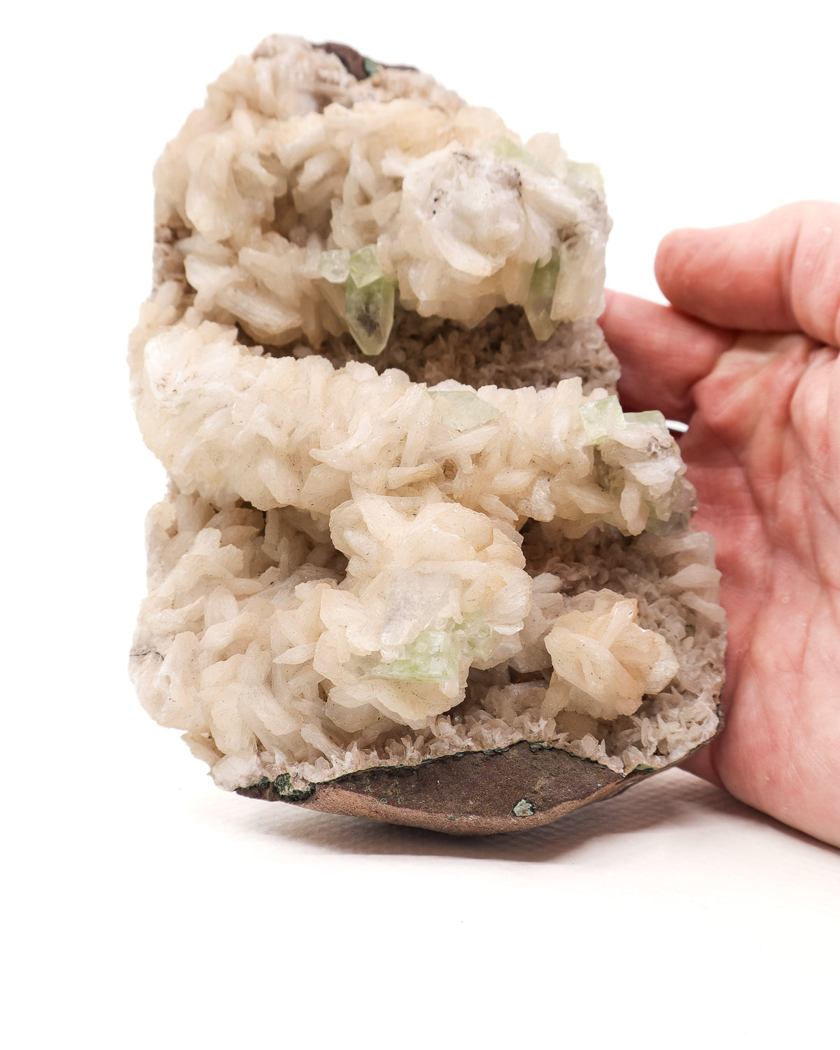 Celestial Garden – Apophyllite & Stilbite Crystal Specimen – 771g