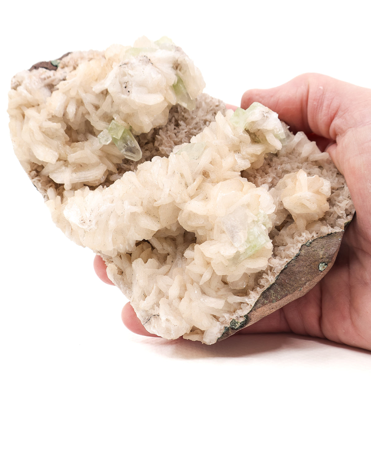 Celestial Garden – Apophyllite & Stilbite Crystal Specimen – 771g