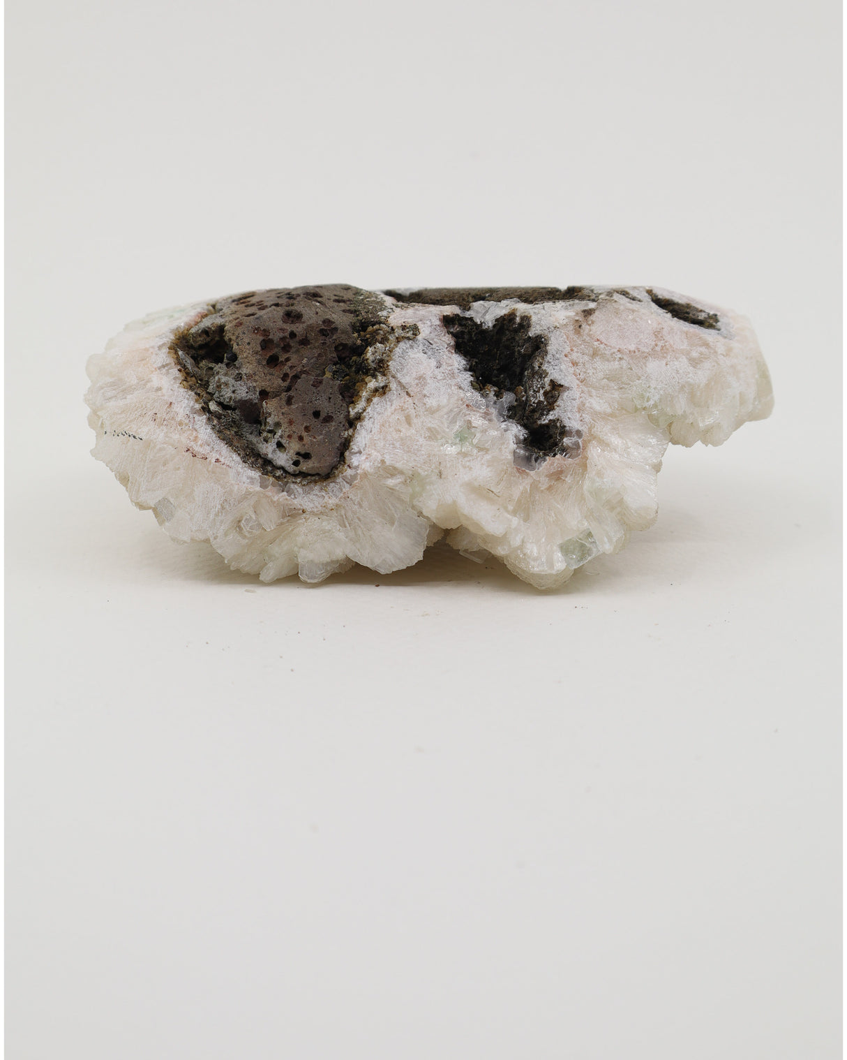 Apophyllite & Stilbite Crystal Cluster – Sparkling Zeolite Specimen – 382g