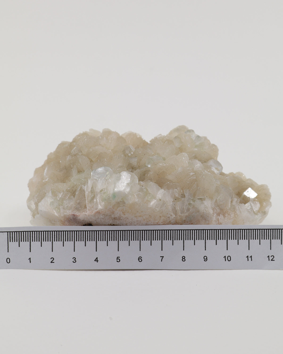 Apophyllite & Stilbite Crystal Cluster – Sparkling Zeolite Specimen – 382g