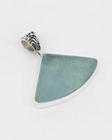 Aquamarine Sterling Silver Pendant – The Ocean Oracle | Calm & Clear Communication