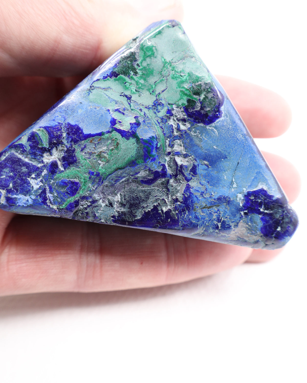 Azurite with Malachite Freeform 188g – The Mystic Earth | Intuition & Transformation