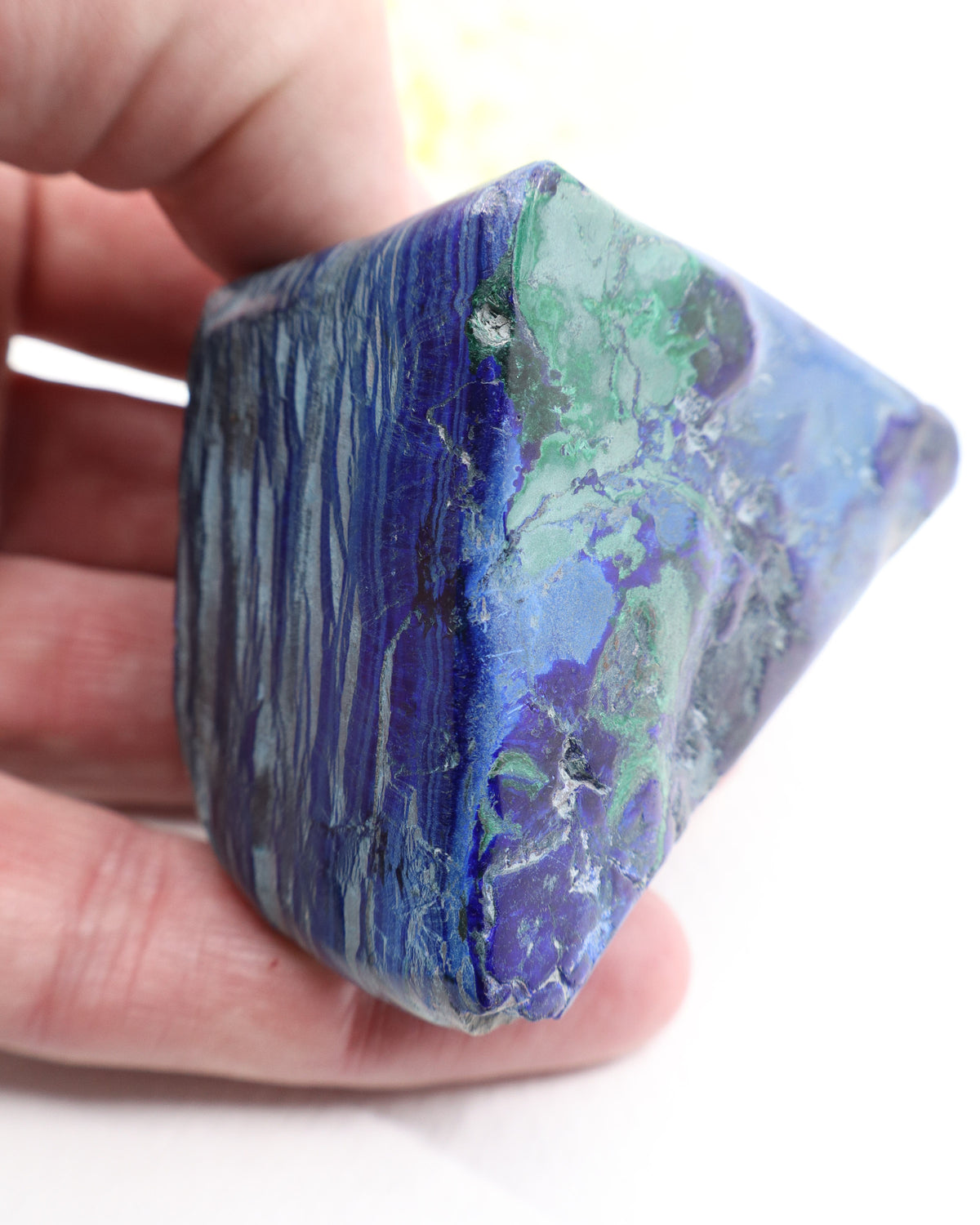 Azurite with Malachite Freeform 188g – The Mystic Earth | Intuition & Transformation