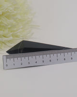 Black Agate Crystal Wand 75g – The Dark Guardian | Protection & Strength