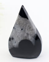 Black Banded Agate Flame 131g – The Shadow Flame | Protection & Strength
