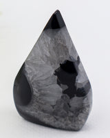 Black Banded Agate Flame 131g – The Shadow Flame | Protection & Strength