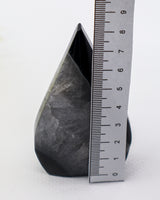 Black Banded Agate Flame 141g – Shadow Dancer | Protection & Strength