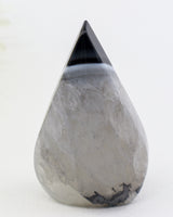 Black Banded Agate Flame 99g – Moonlit Shadow | Protection & Balance