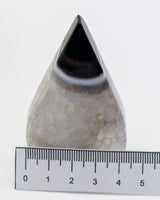 Black Banded Agate Flame 99g – Moonlit Shadow | Protection & Balance