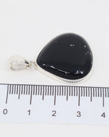 Black Obsidian Sterling Silver Pendant – The Shadow Guardian | Protection & Grounding