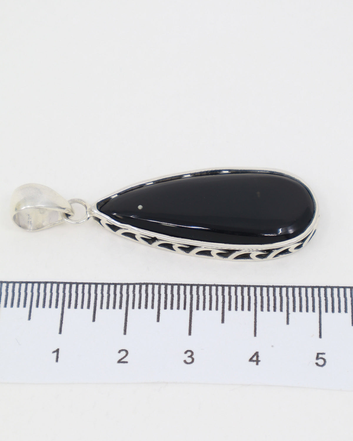 Black Obsidian Sterling Silver Pendant – The Midnight Shield | Protection & Strength