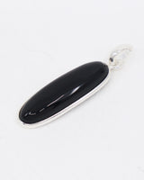 Black Onyx Sterling Silver Pendant – The Quiet Strength | Grounding & Protection