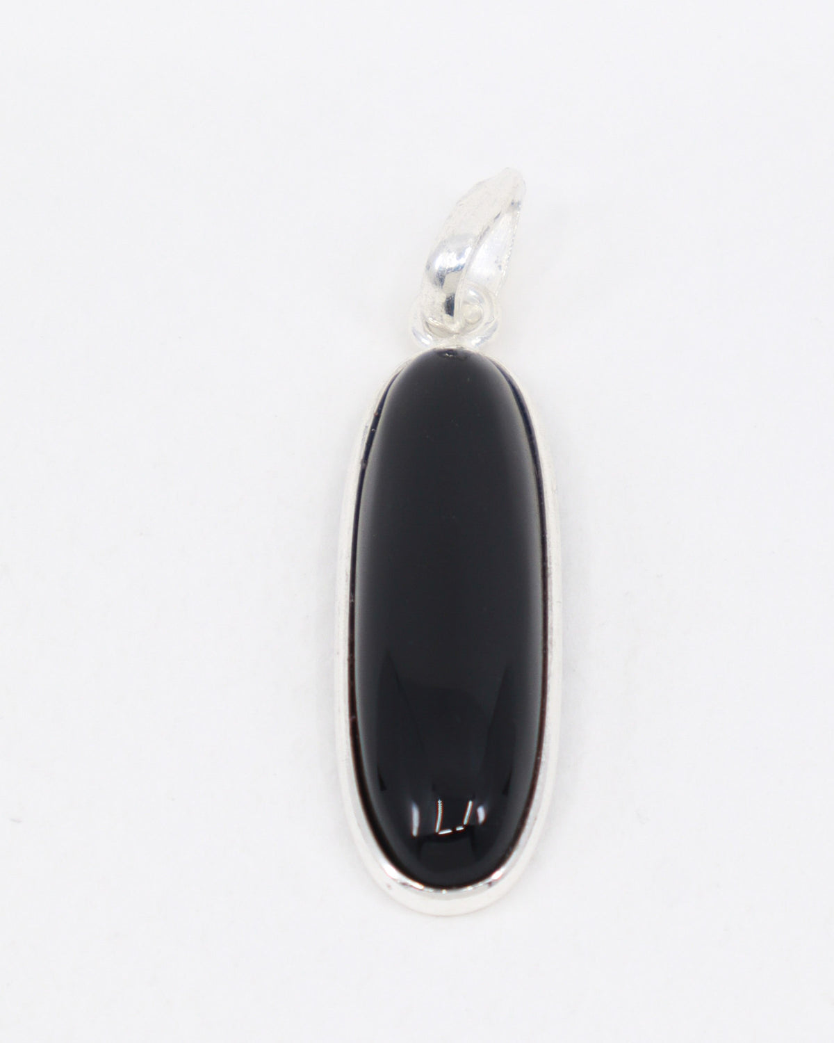 Black Onyx Sterling Silver Pendant – The Quiet Strength | Grounding & Protection