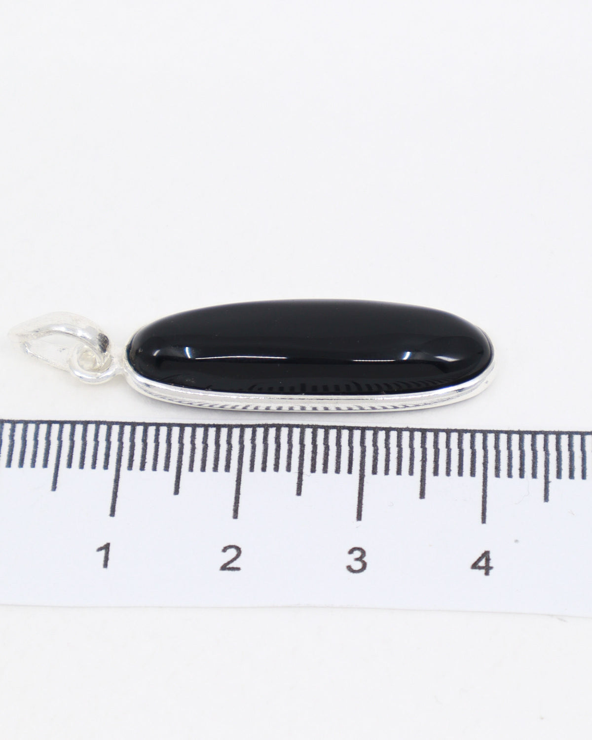 Black Onyx Sterling Silver Pendant – The Quiet Strength | Grounding & Protection