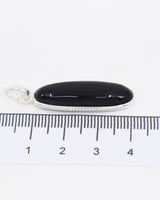 Black Onyx Sterling Silver Pendant – The Quiet Strength | Grounding & Protection