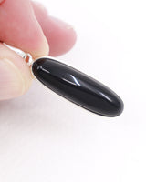 Black Onyx Sterling Silver Pendant – The Quiet Strength | Grounding & Protection
