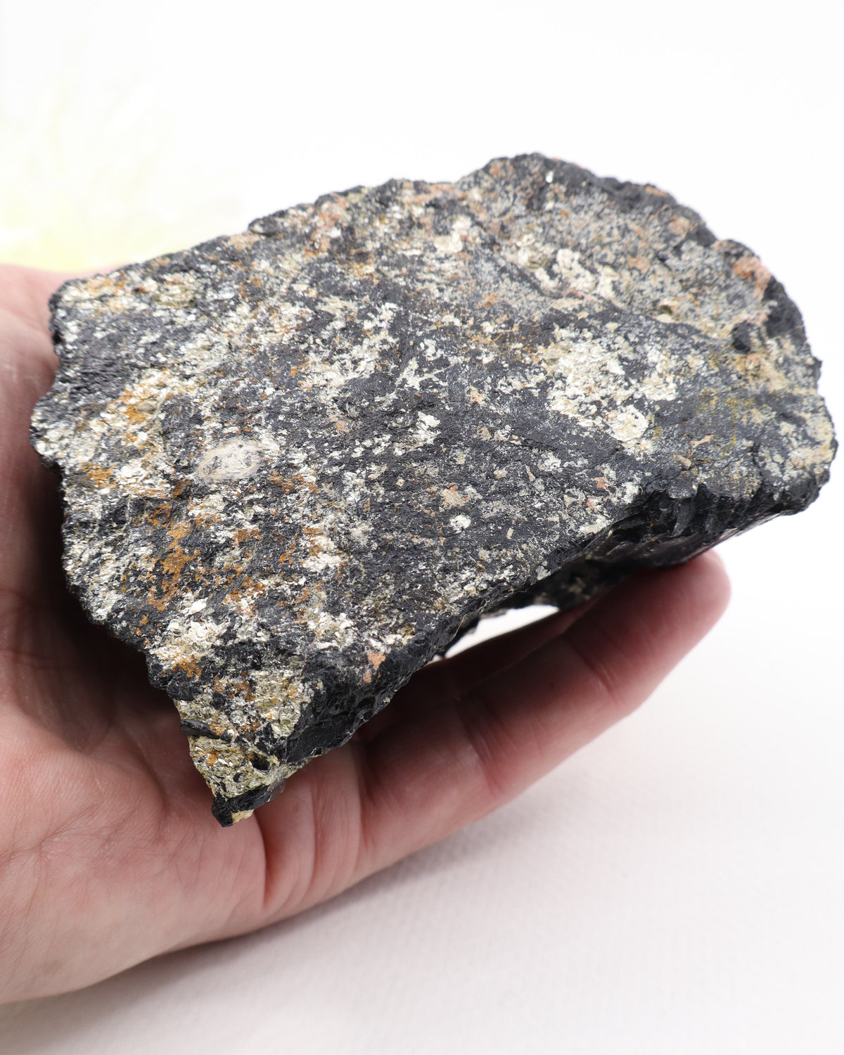 Black Tourmaline with Pink Feldspar 1.242kg – The Guardian Stone | Protection & Grounding