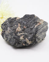 Black Tourmaline with Pink Feldspar 1.559kg – The Guardian Stone | Protection & Grounding