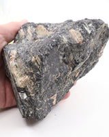 Black Tourmaline with Pink Feldspar 1.559kg – The Guardian Stone | Protection & Grounding