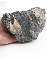 Black Tourmaline with Pink Feldspar 1.559kg – The Guardian Stone | Protection & Grounding