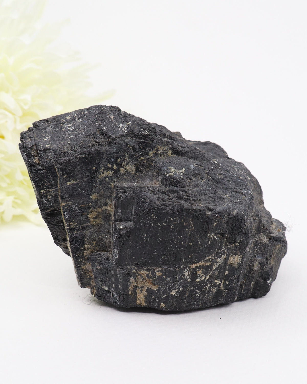 Black Tourmaline Natural Specimen 696g – The Guardian Stone | Protection & Grounding