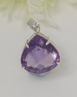 Brazilian Amethyst Pendant – The Lavender Oracle