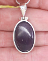 Amethyst Sterling Silver Pendant | Violet Wisdom & Spiritual Protection