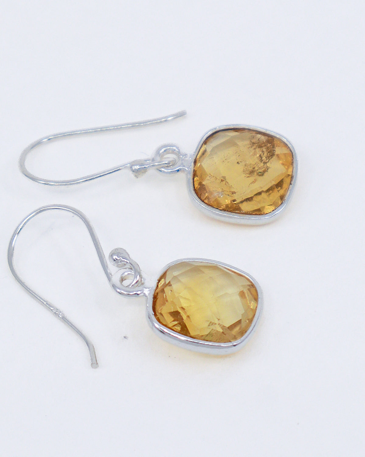 Brazilian Citrine Earrings – Golden Light | Abundance & Joy