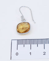 Brazilian Citrine Earrings – Golden Light | Abundance & Joy
