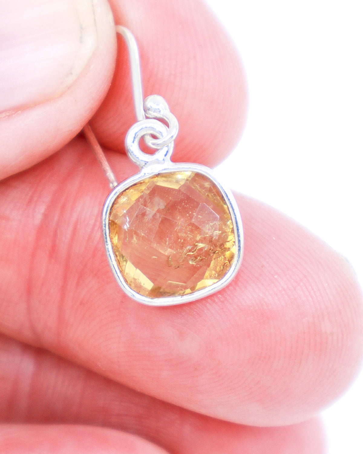 Brazilian Citrine Earrings – Golden Light | Abundance & Joy