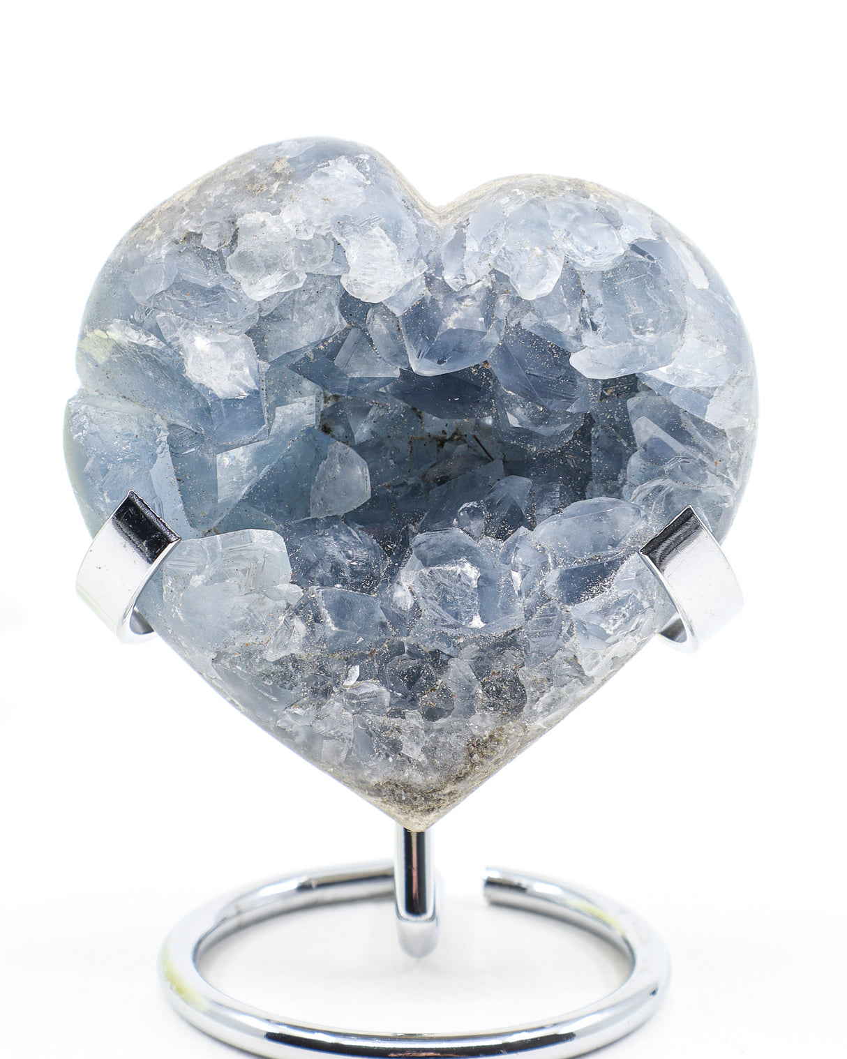 Angel's Embrace – Celestite Crystal Heart