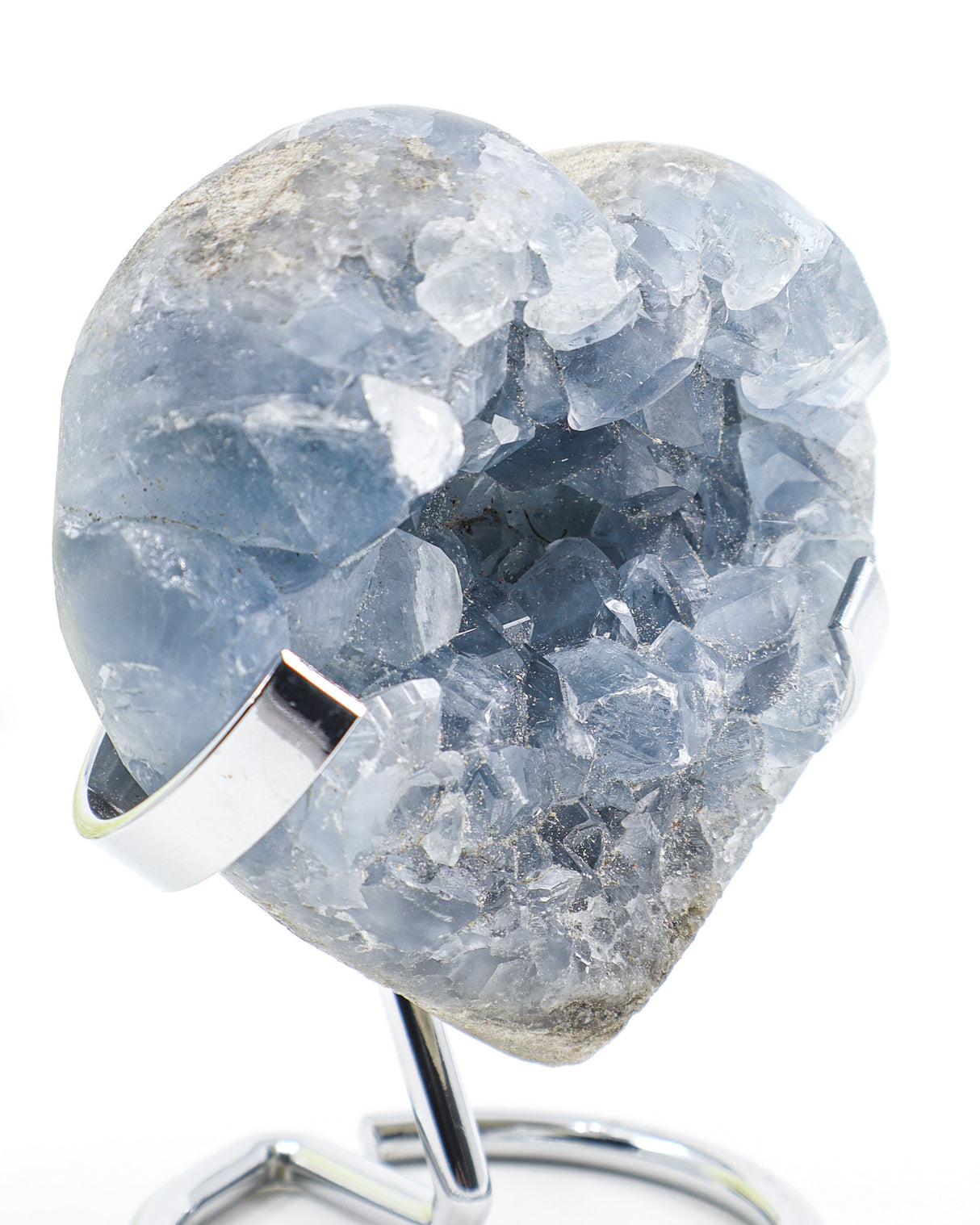 Angel's Embrace – Celestite Crystal Heart