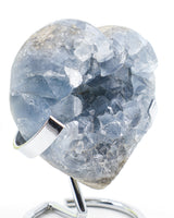 Angel's Embrace – Celestite Crystal Heart