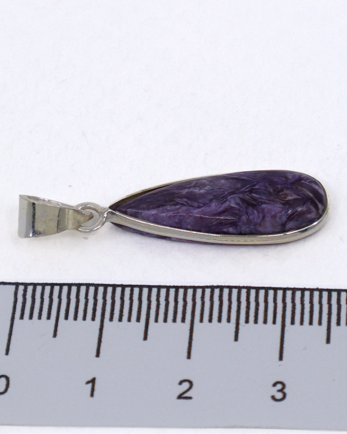 Charoite Sterling Silver Pendant – The Violet Oracle | Transformation & Intuition