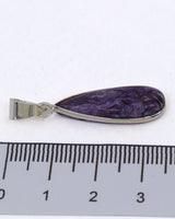 Charoite Sterling Silver Pendant – The Violet Oracle | Transformation & Intuition